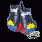 Antigua & Barbuda Mini Boxing Gloves