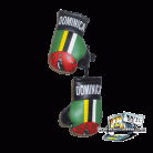 Dominica Mini Boxing Gloves