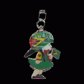 Guyana Bad Girl Keychain