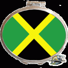 Jamaican Oval Compact