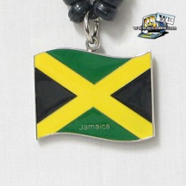 Jamaica Flag Pendant Large