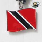 Trinidad Flag Pendant Necklace