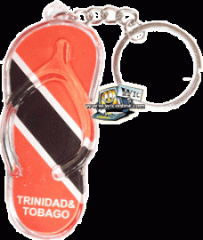 Trinidad Slipper Keychain