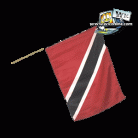 Trinidad And Tobago Large Stick Flag