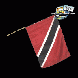 Trinidad And Tobago Large Stick Flag