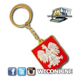 Poland Soccer Club Keychain