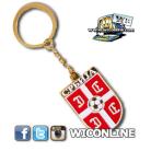 Serbia Soccer Club Keychain