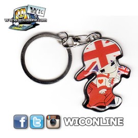 United Kingdom Little Boy Keychain