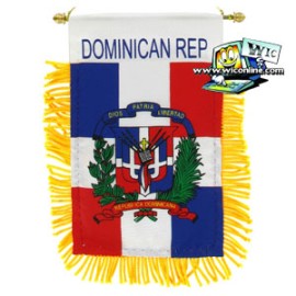 Dominican Republic Mini Banner